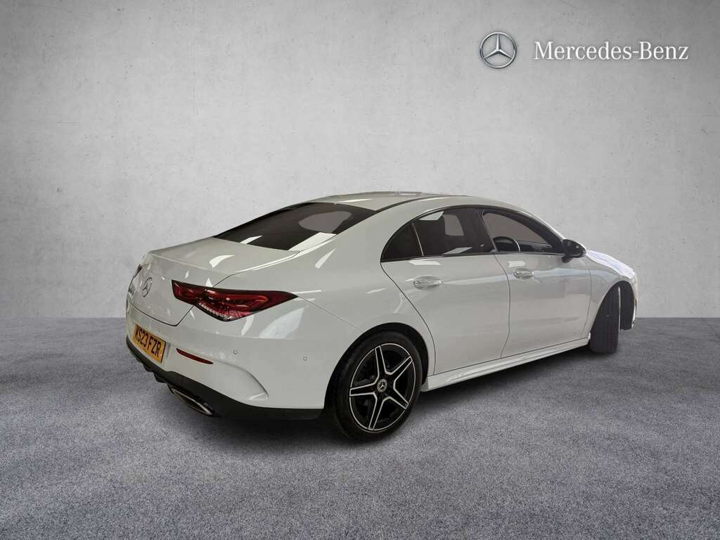 Mercedes-Benz CLA Class 200 Amg Line Premium Tip 2023 KS23FZR White #2