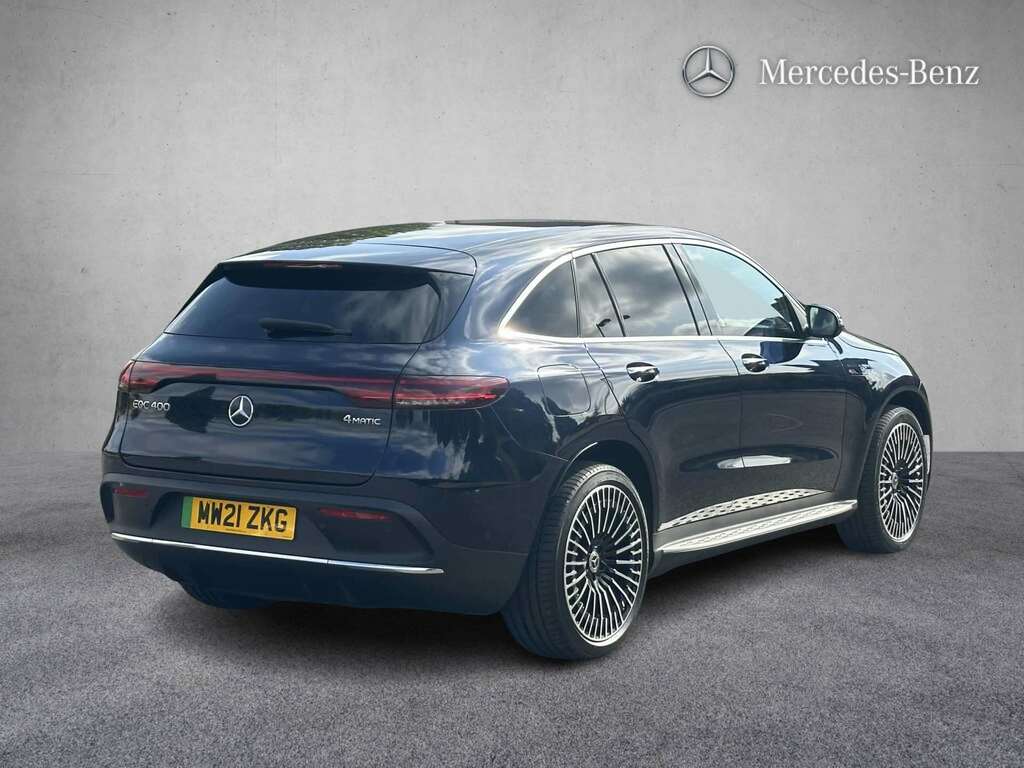 Mercedes-Benz EQC 400 300Kw Amg Line Premium 80Kwh 2021 MW21ZKG Blue #5