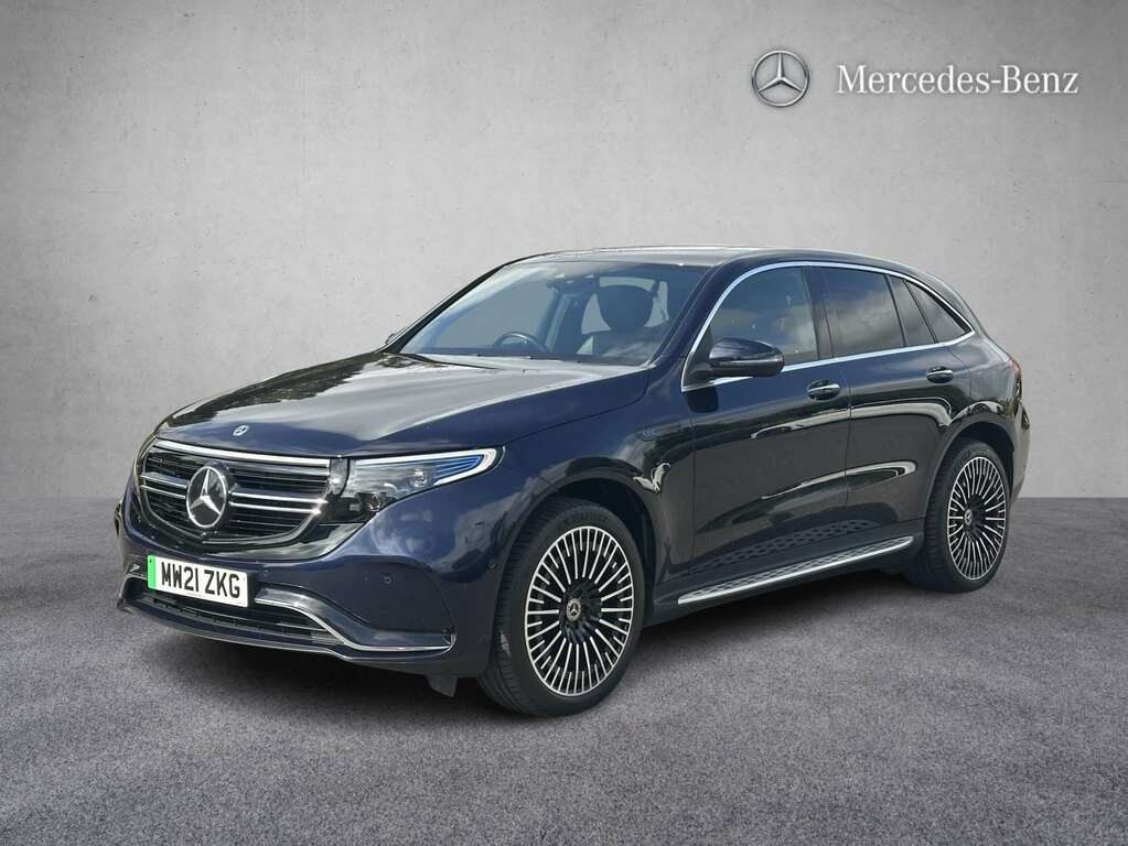 Mercedes-Benz EQC 400 300Kw Amg Line Premium 80Kwh 2021 MW21ZKG Blue #3