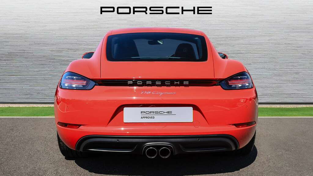 Porsche 718 Cayman Cayman 2018 Red #4