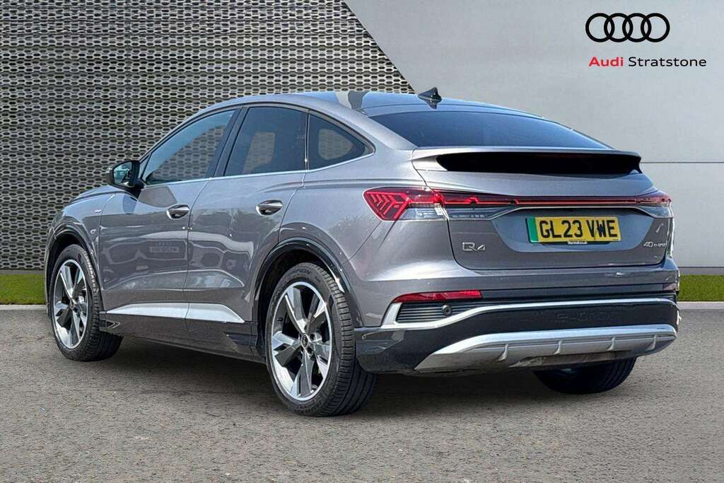 Audi Q4 E Tron 150Kw 40 82Kwh S Line 2023 GL23VWE Grey #3