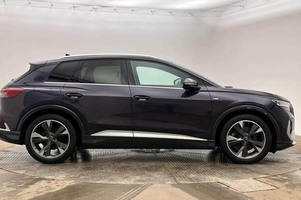 Audi Q4 E Tron 220Kw 50 Quattro 82Kwh S Line Tech 2023 VK73NLP Purple #4