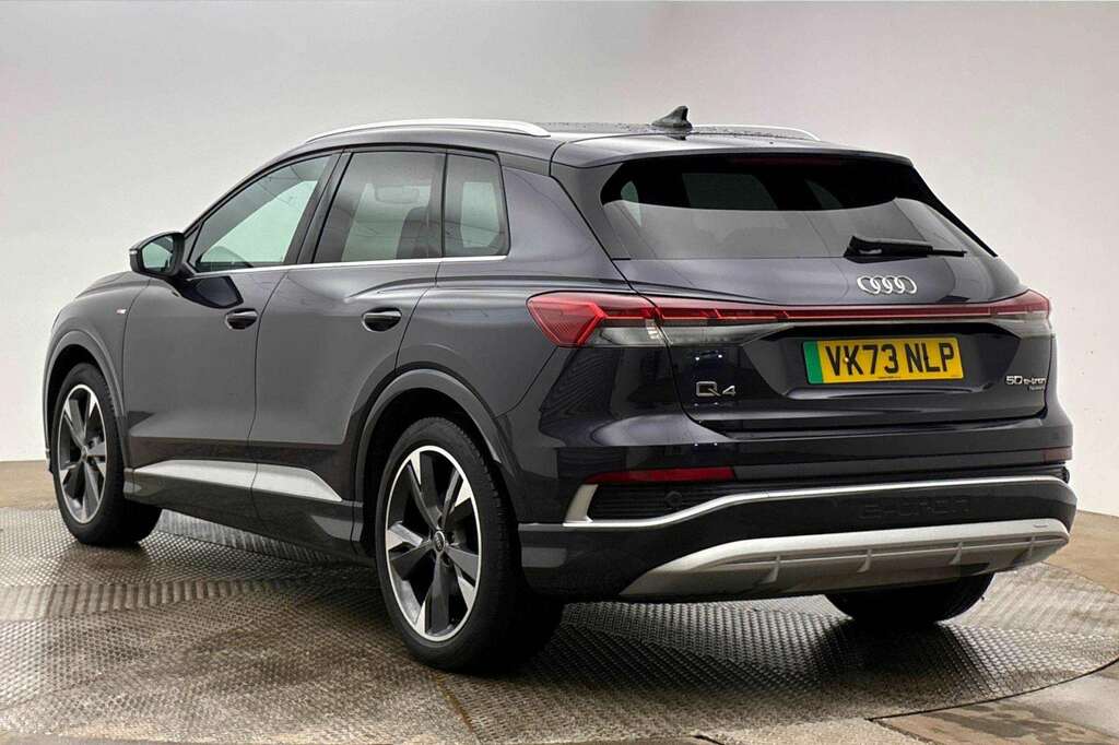 Audi Q4 E Tron 220Kw 50 Quattro 82Kwh S Line Tech 2023 VK73NLP Purple #3