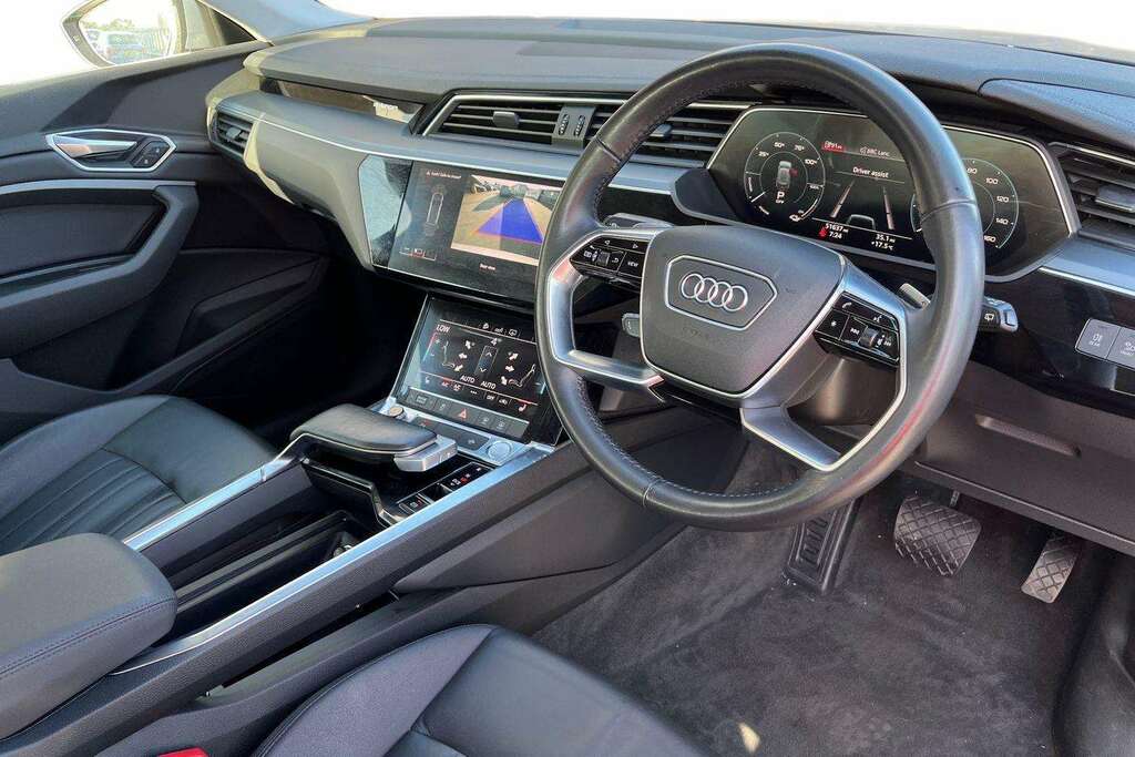 Audi E-tron 230Kw 50 Quattro 71Kwh Technik 2020 Silver #2
