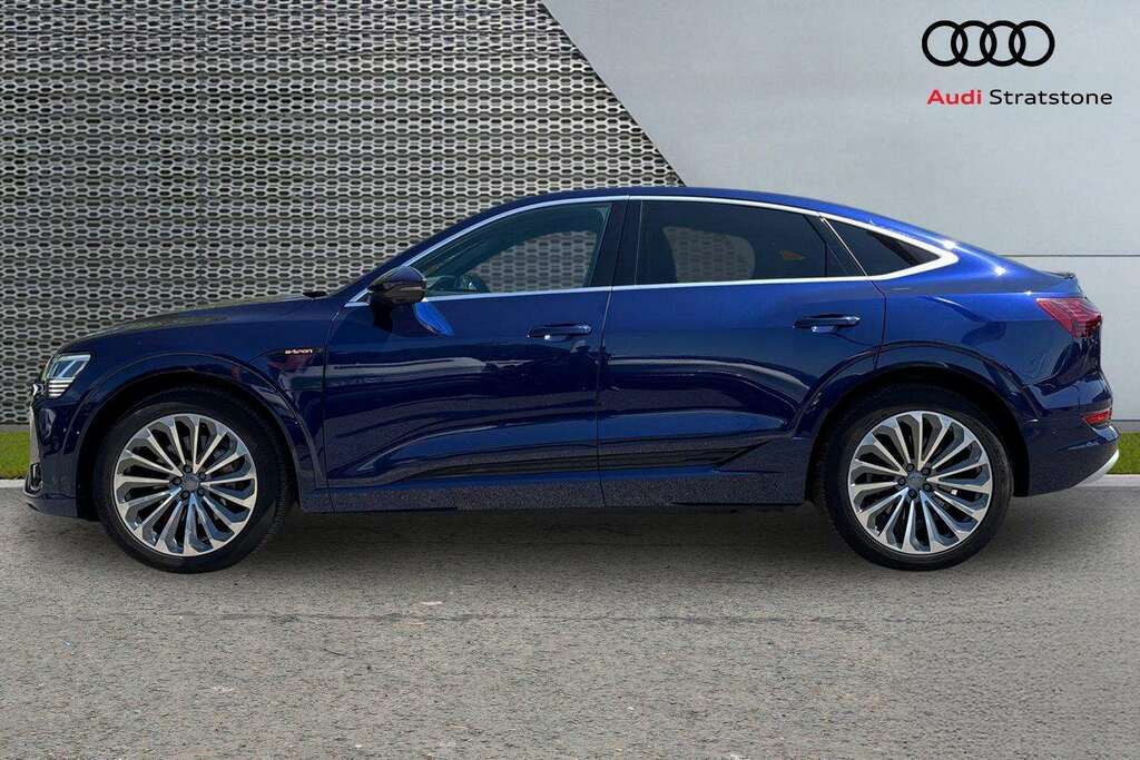 Audi E-tron 300Kw 55 Quattro 95Kwh S Line 2020 Blue #4
