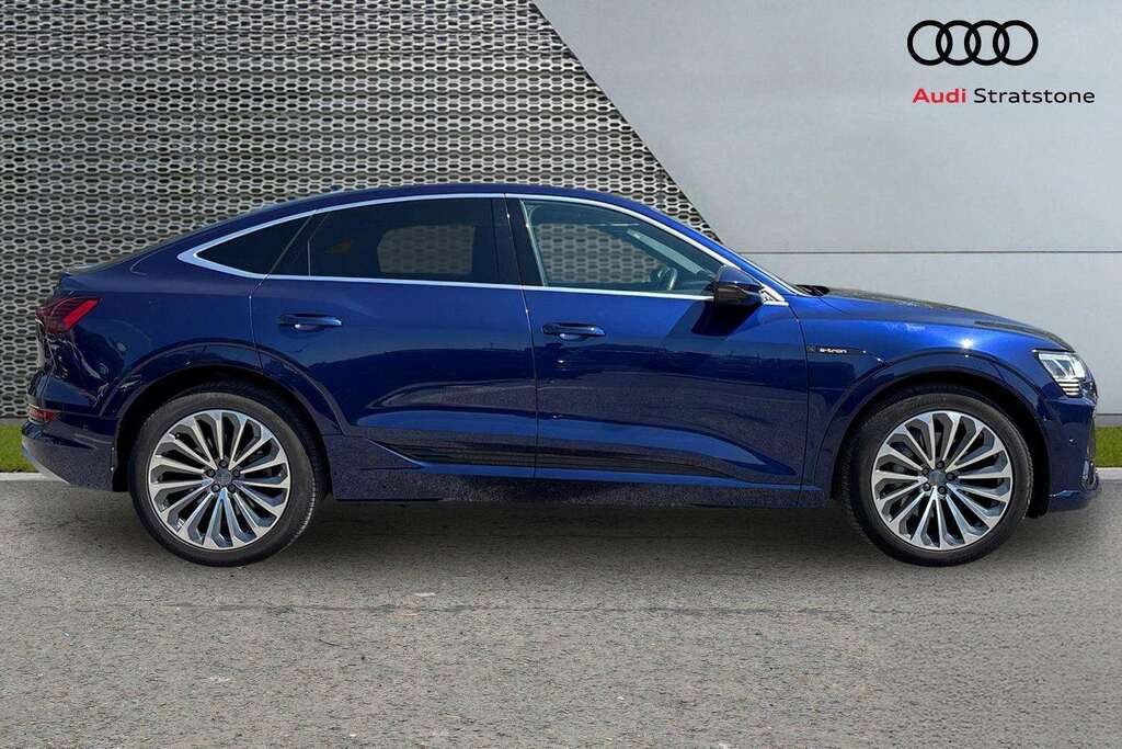 Audi E-tron 300Kw 55 Quattro 95Kwh S Line 2020 Blue