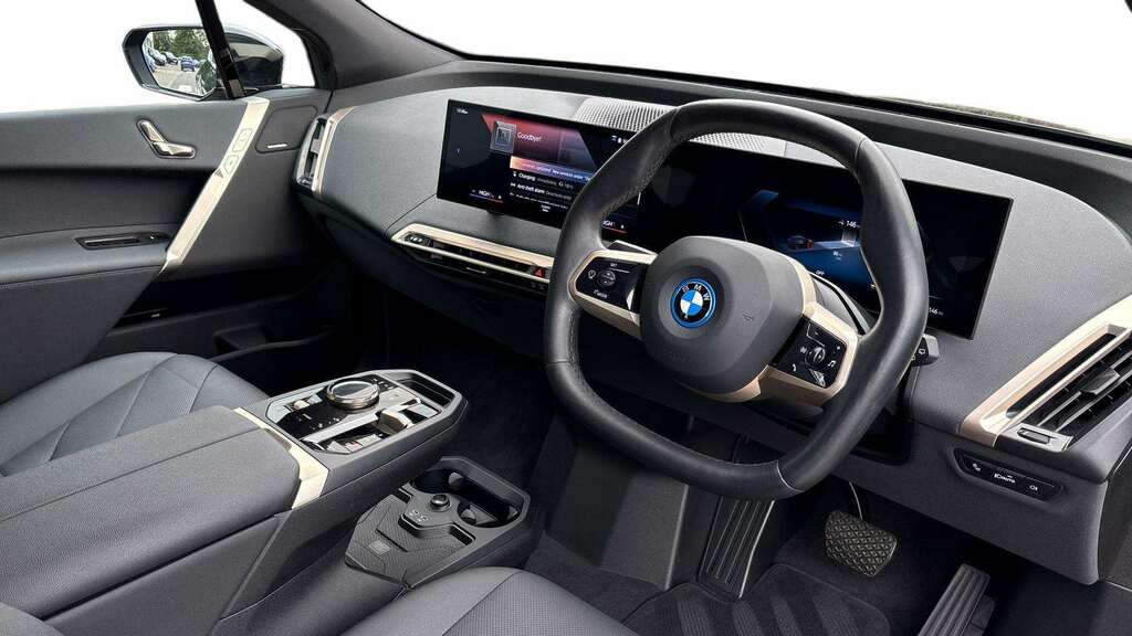 BMW iX 240Kw Xdrive40 M Sport 76.6Kwh 2023 Black #6