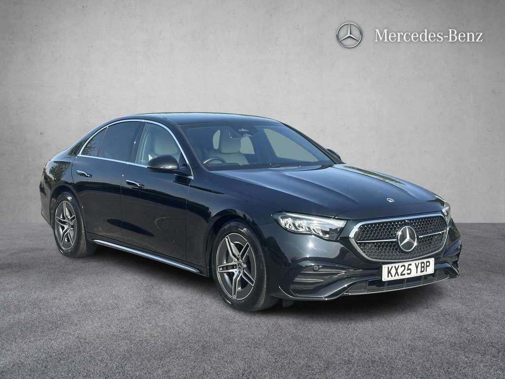 Mercedes-Benz E Class E200 Amg Line 9G-tronic 2025 Black