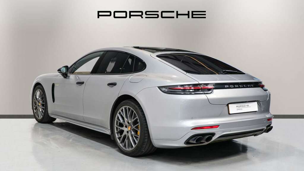 Porsche Panamera Turbo S E-hybrid 2018 Silver #4