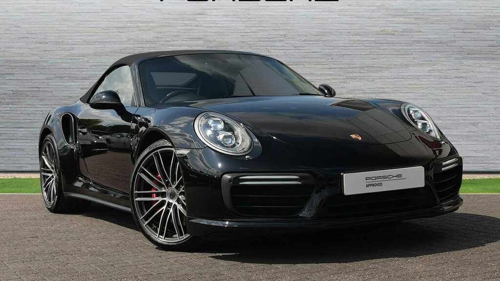 Porsche 911 Turbo S-a 2016 Black