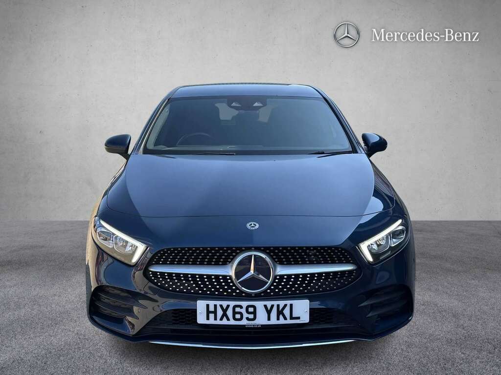 Mercedes-Benz A Class A200 Amg Line Premium 2019 HX69YKL Blue #5