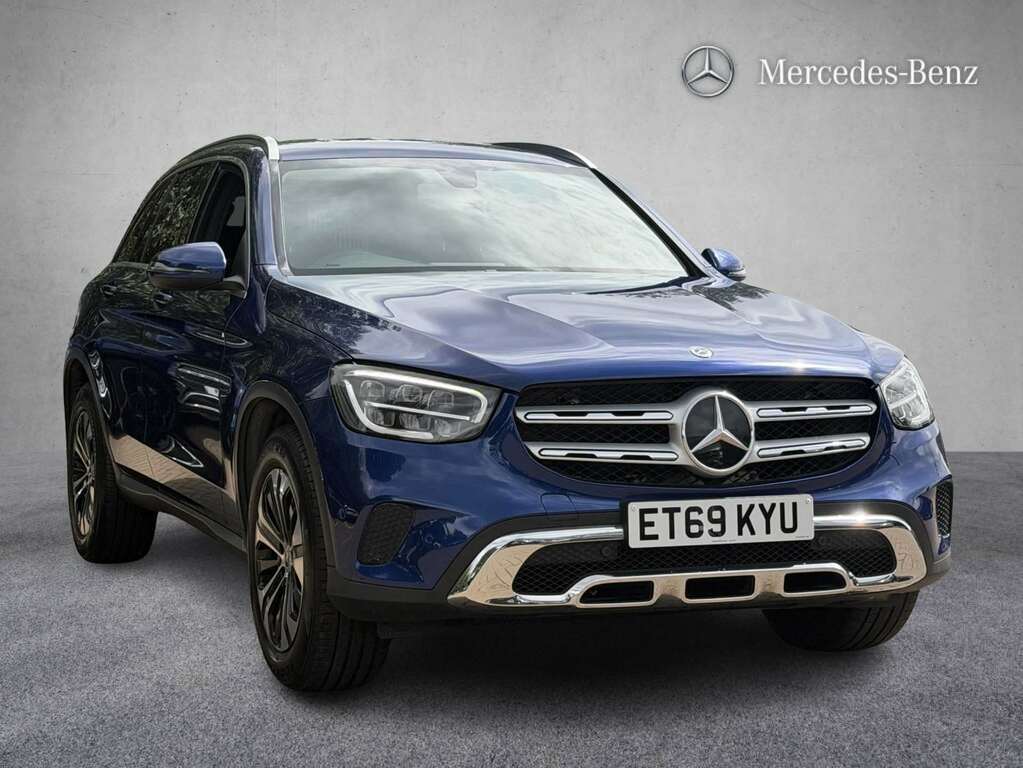 Mercedes-Benz GLC Class 220D 4Matic Sport 9G-tronic 2019 ET69KYU Blue #5