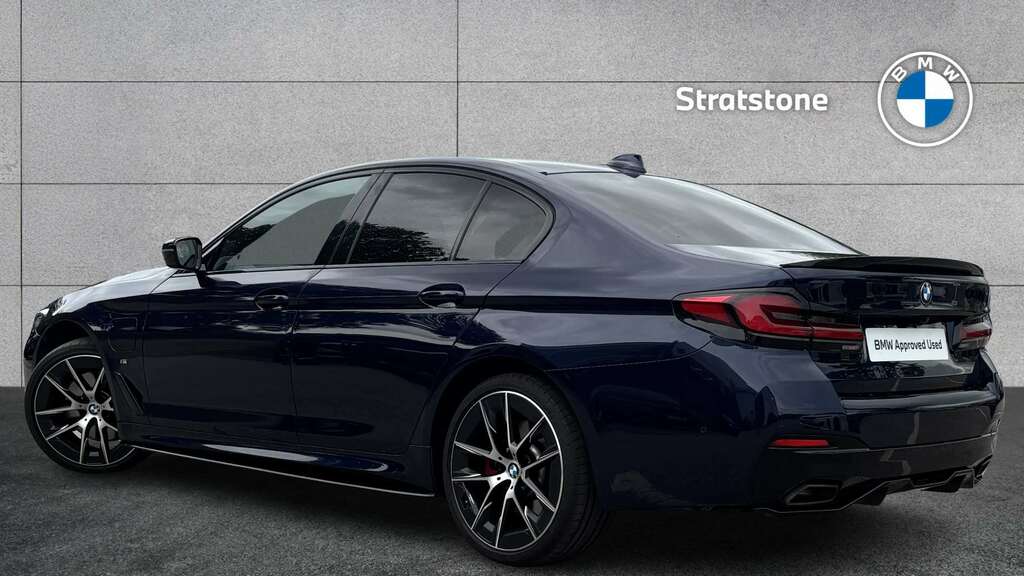 BMW 5 Series 530E M Sport Edition 2020 Blue #2