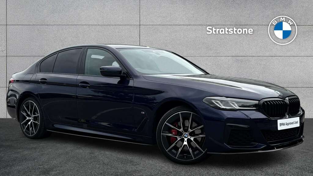 BMW 5 Series 530E M Sport Edition 2020 Blue