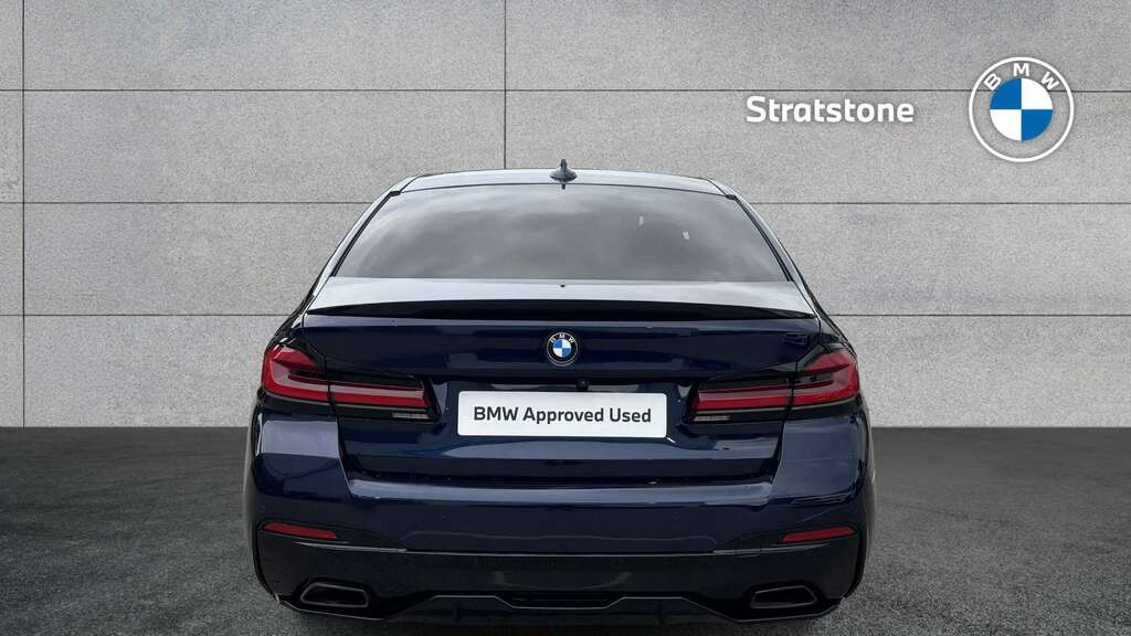BMW 5 Series 530E M Sport Edition 2020 Blue #6