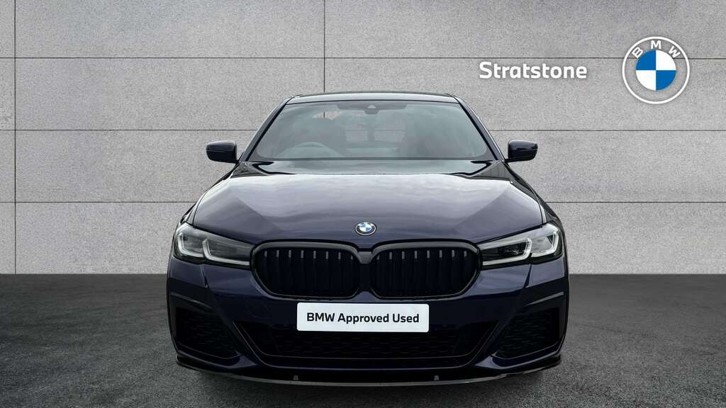 BMW 5 Series 530E M Sport Edition 2020 Blue #5