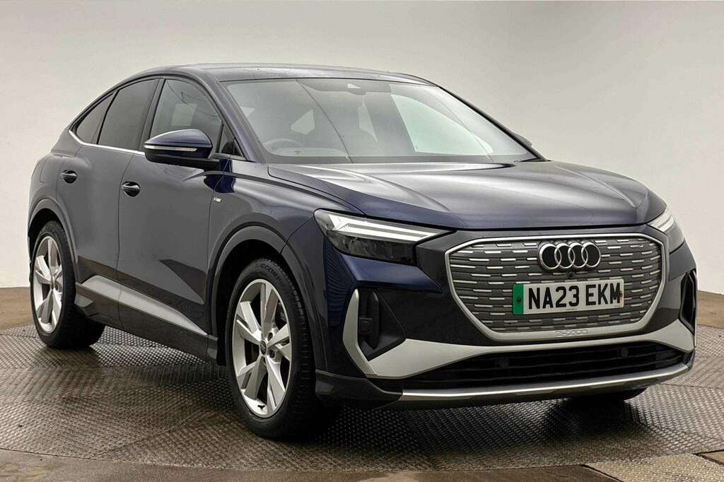 Audi Q4 E Tron 150Kw 40 82Kwh S Line 2023 Blue