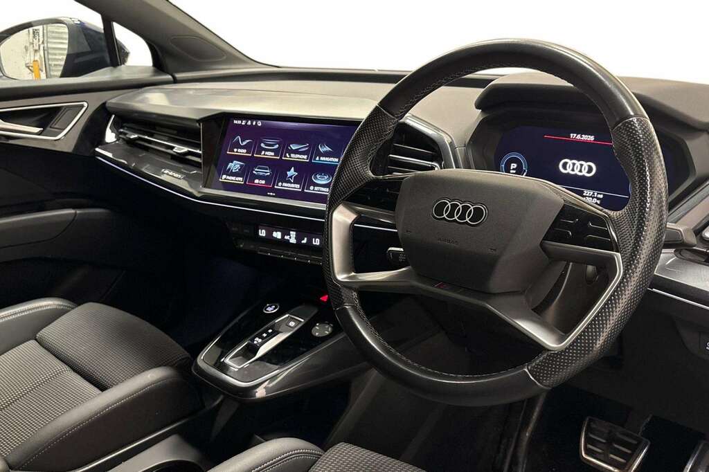 Audi Q4 E Tron 150Kw 40 82Kwh S Line 2023 NA23EKM Blue #6
