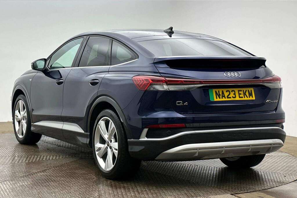 Audi Q4 E Tron 150Kw 40 82Kwh S Line 2023 NA23EKM Blue #3