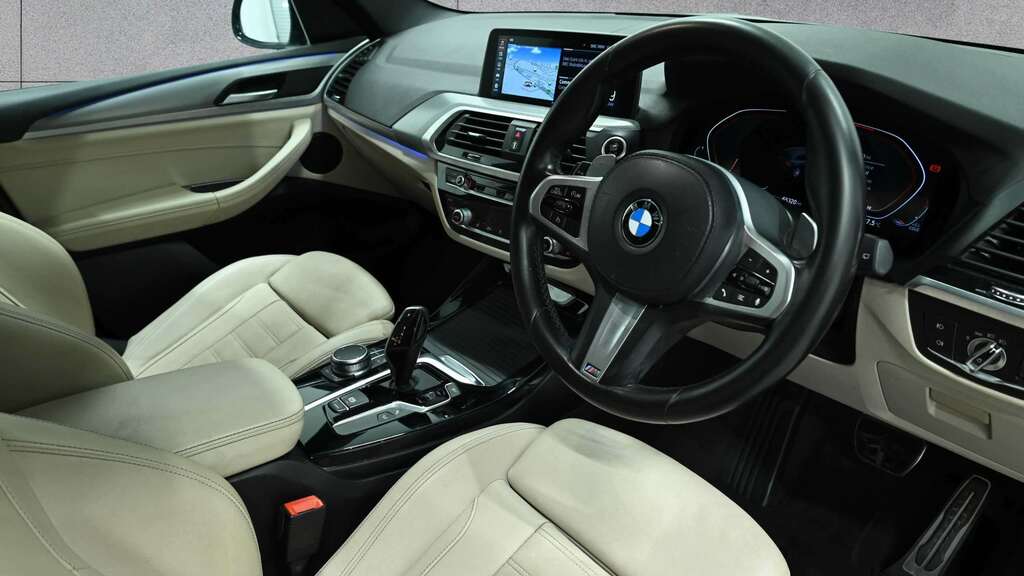 BMW X3 Xdrive20d Mht M Sport Step 2021 YH71FNT Black #6