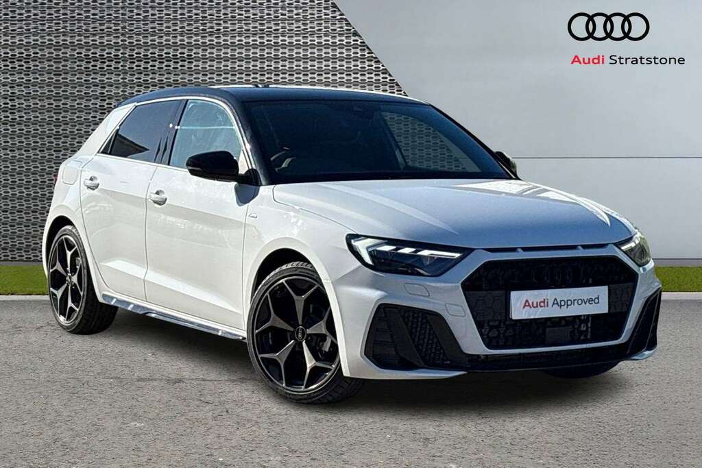 Audi A1 25 Tfsi Black Edition S Tronic 2026 White