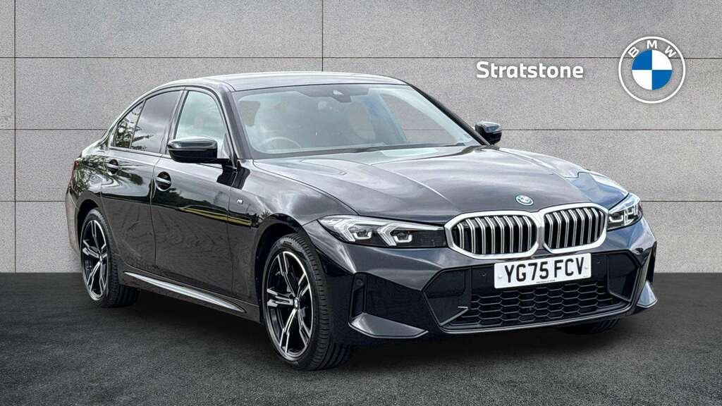 BMW 3 Series 330E 22.3 Kwh M Sport Step 2025 YG75FCV Black