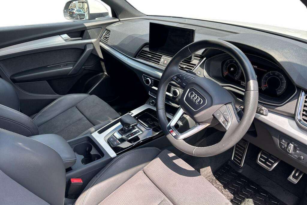 Audi Q5 40 Tdi Quattro S Line S Tronic 2024 LL24GYZ White #6