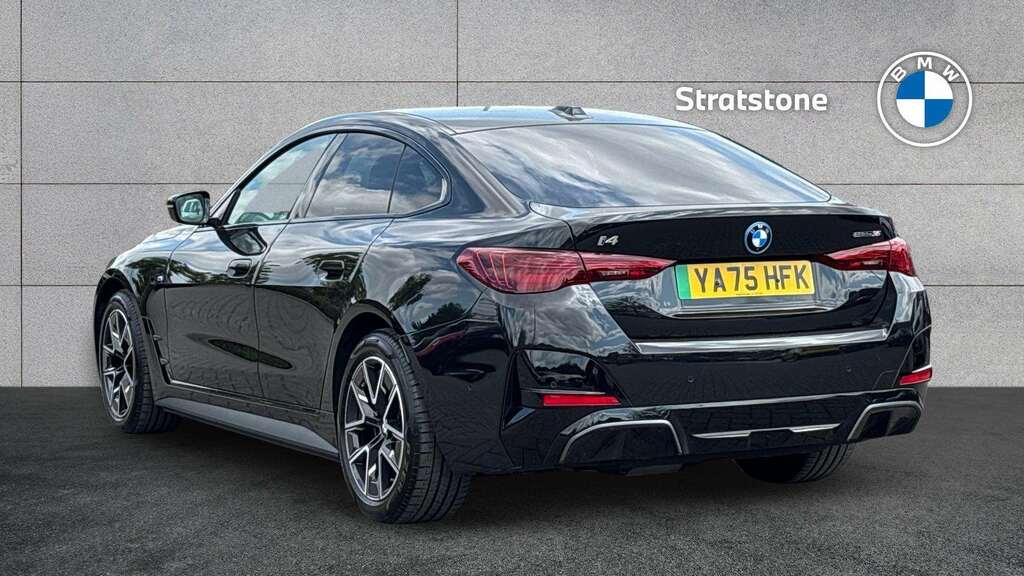 BMW i4 210Kw Edrive35 M Sport 70Kwh 2025 YA75HFK Black #2