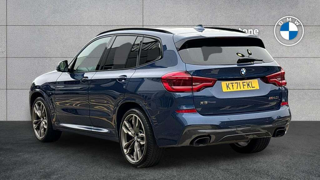BMW X3 Xdrive M40i 2021 KT71FKL Blue #2