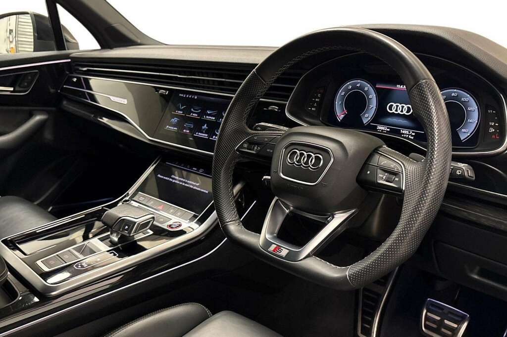 Audi Q7 Sq7 Tfsi Quattro Black Edition Tiptronic Cs Blue #5