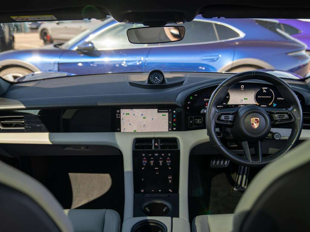 Porsche Taycan 4S 93Kwh 2022 SD22SUO Blue #3