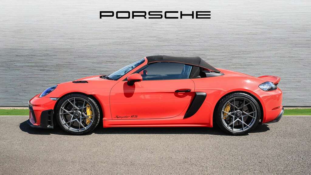 Porsche 718 Spyder Spyder Rs S-a 2024 Red #3