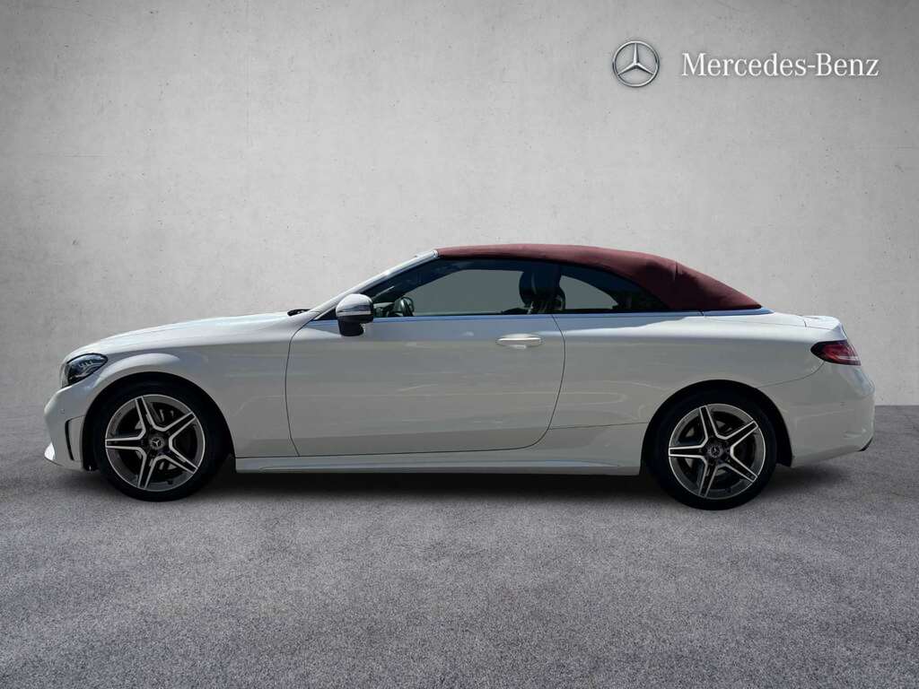 Mercedes-Benz C Class C220d Amg Line Edition 9G-tronic 2021 EY21FVC White #3