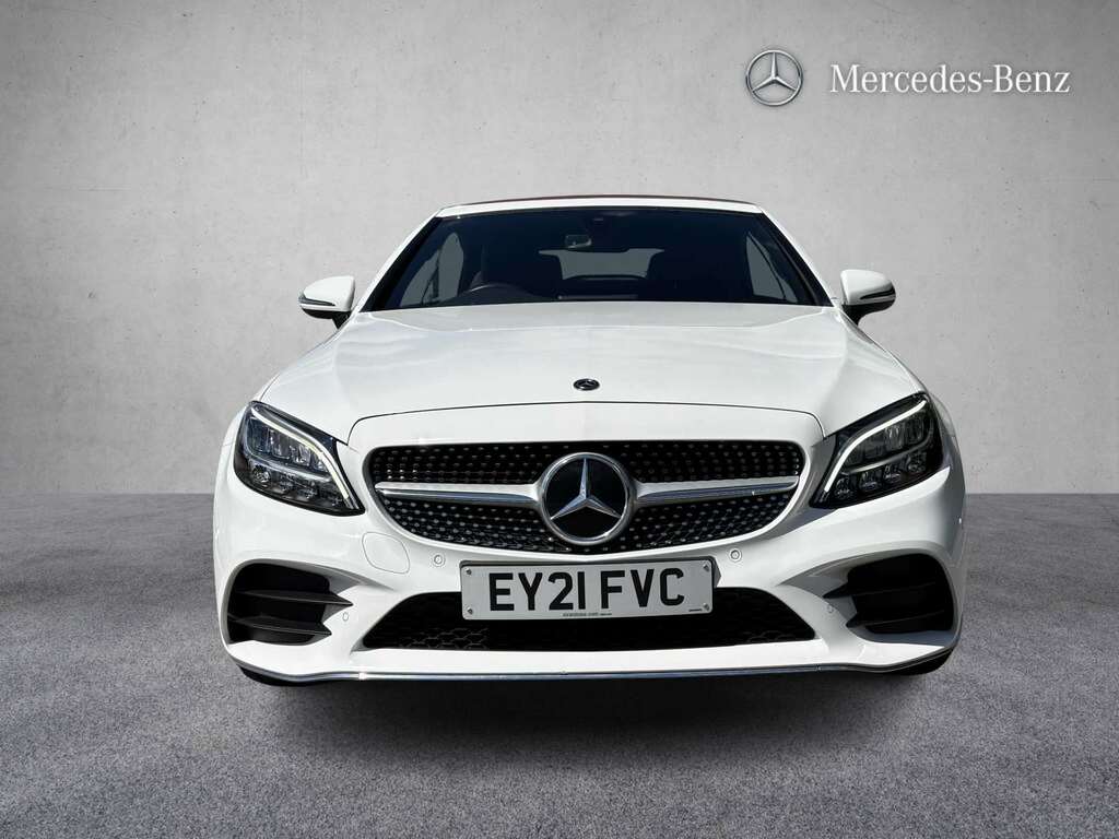 Mercedes-Benz C Class C220d Amg Line Edition 9G-tronic 2021 EY21FVC White #5