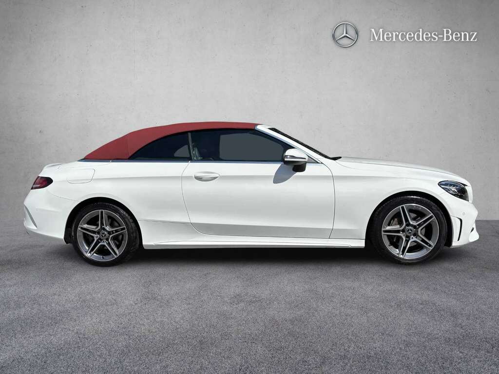 Mercedes-Benz C Class C220d Amg Line Edition 9G-tronic 2021 EY21FVC White #4