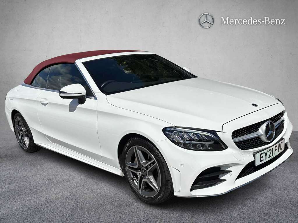 Mercedes-Benz C Class C220d Amg Line Edition 9G-tronic 2021 White