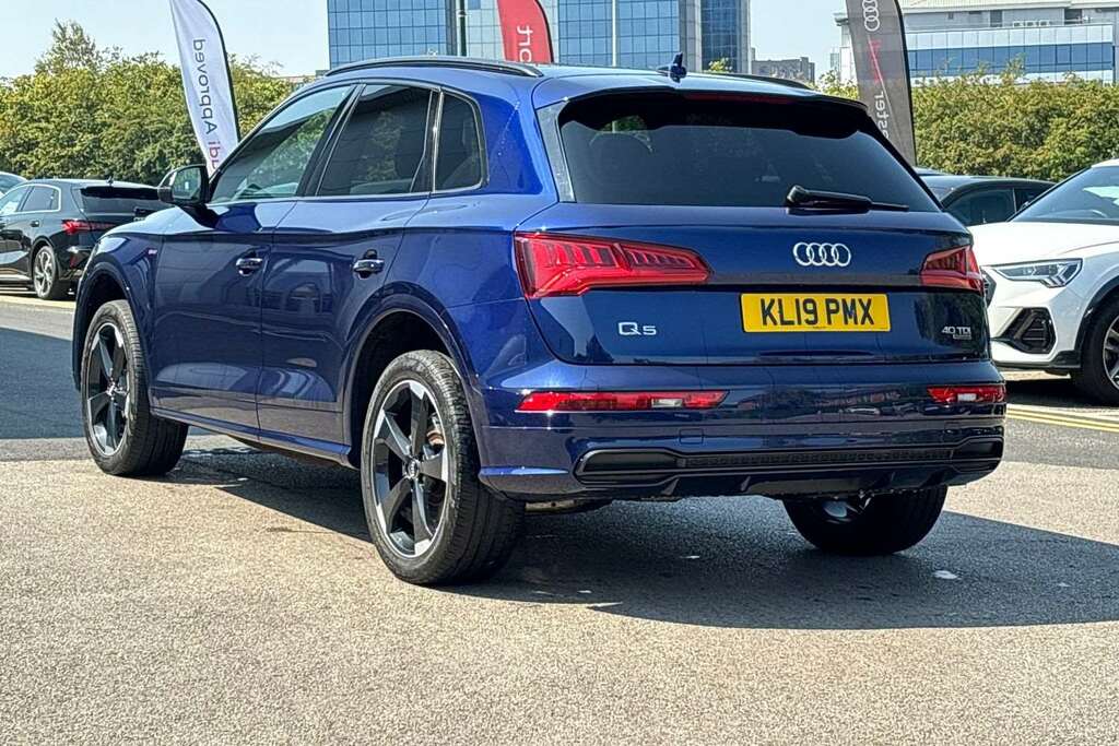 Audi Q5 40 Tdi Quattro Black Edition S Tronic 2019 Blue #3