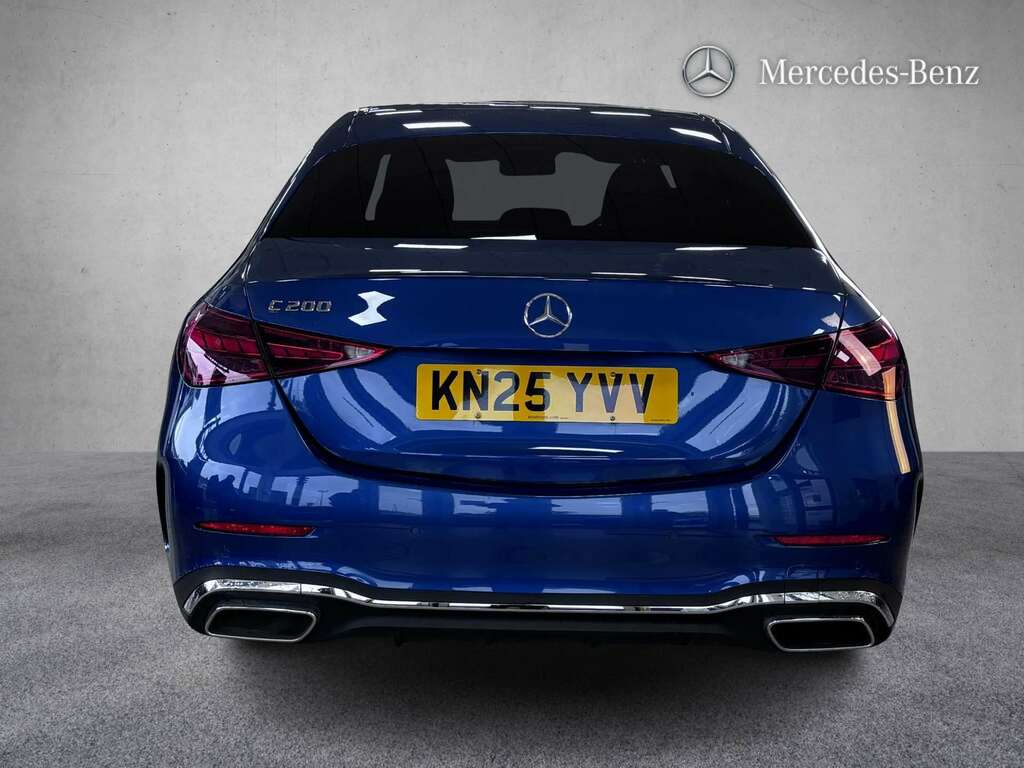 Mercedes-Benz C Class C200 Amg Line 9G-tronic 2025 KN25YVV Blue #4