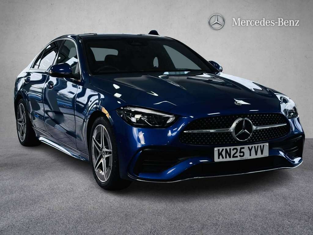 Mercedes-Benz C Class C200 Amg Line 9G-tronic 2025 KN25YVV Blue