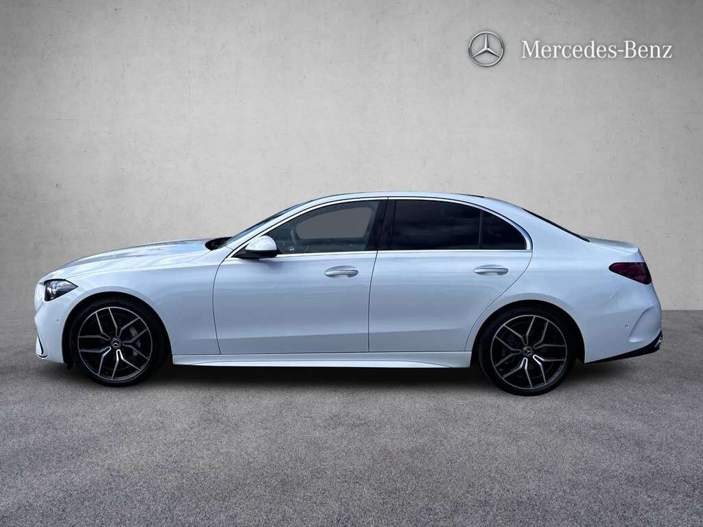 Mercedes-Benz C Class C220d Amg Line Premium Plus 9G-tronic 2025 KX25UXN White #3