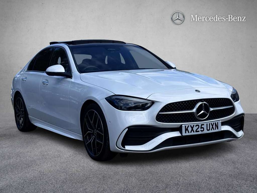 Mercedes-Benz C Class C220d Amg Line Premium Plus 9G-tronic 2025 White