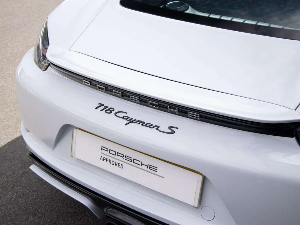 Porsche 718 Cayman Cayman S 2017 White #3