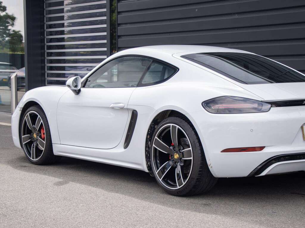 Porsche 718 Cayman Cayman S 2017 White #4