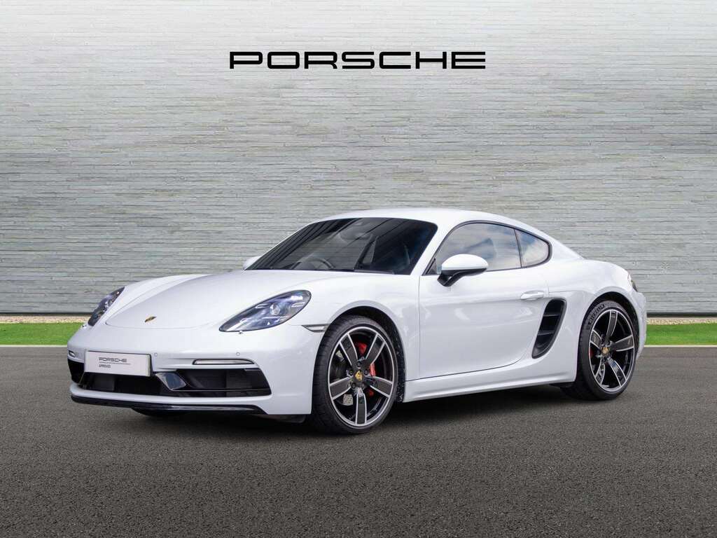 Porsche 718 Cayman Cayman S 2017 White