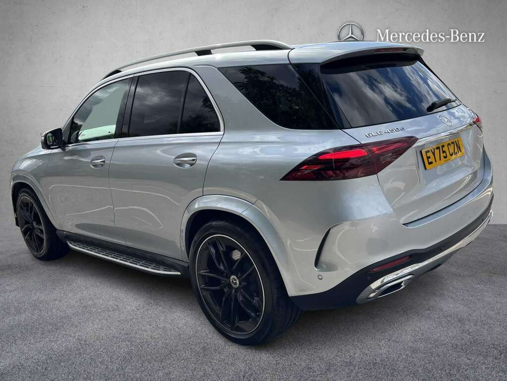 Mercedes-Benz GLE Class 450D 4Matic Amg Line Prem 9G-tron 7 St 202 EY75CZN Silver #2