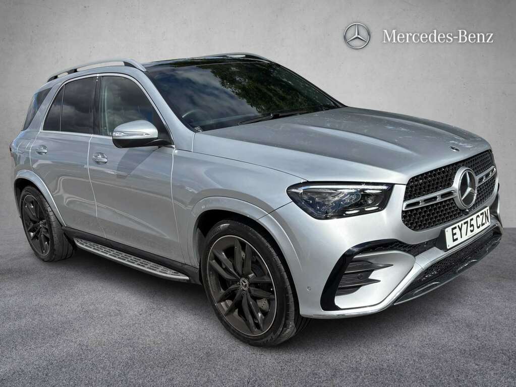 Mercedes-Benz GLE Class 450D 4Matic Amg Line Prem 9G-tron 7 St 202 Silver