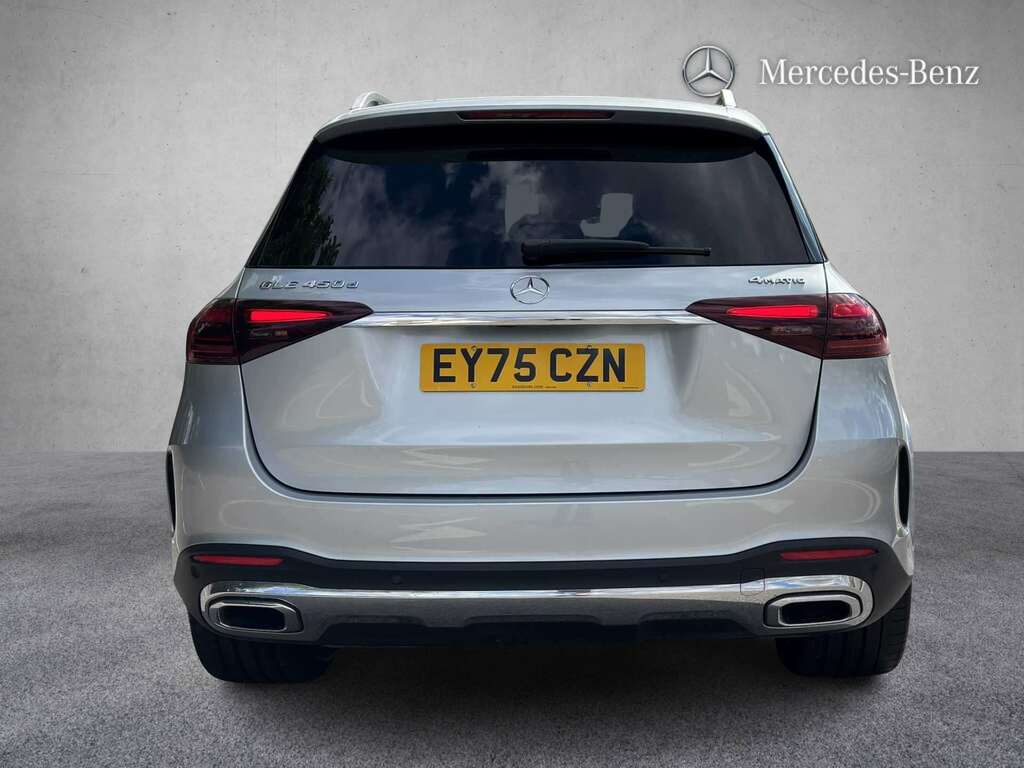 Mercedes-Benz GLE Class 450D 4Matic Amg Line Prem 9G-tron 7 St 202 EY75CZN Silver #6