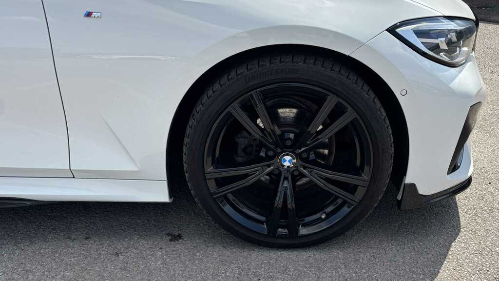 BMW 3 Series 318D Mht M Sport Step 2021 SP71ZXA White #3