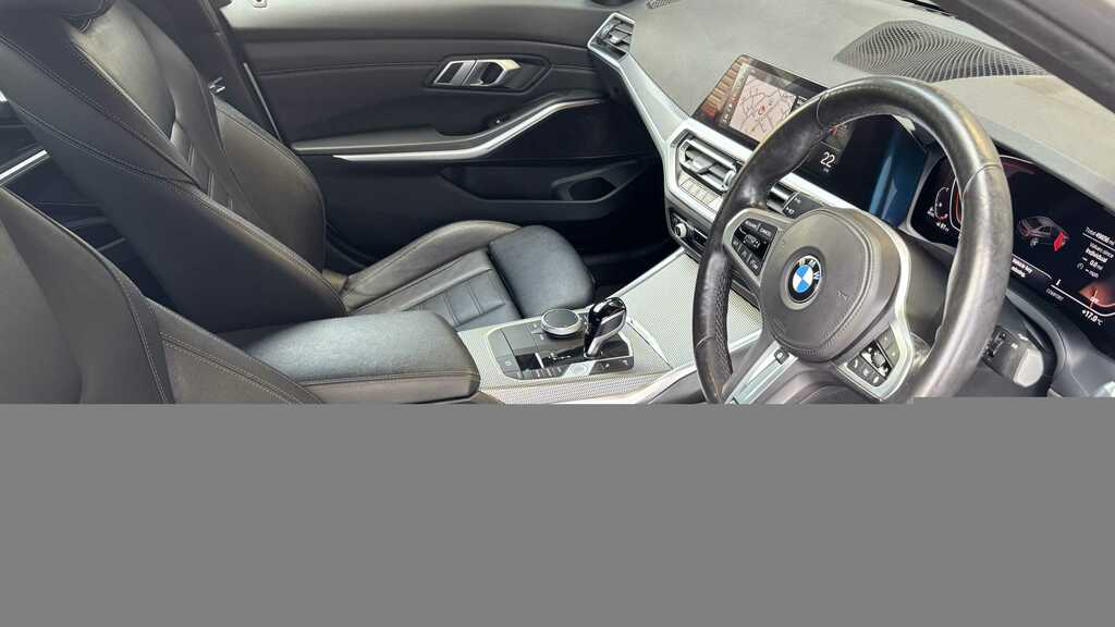 BMW 3 Series 318D Mht M Sport Step 2021 SP71ZXA White #6