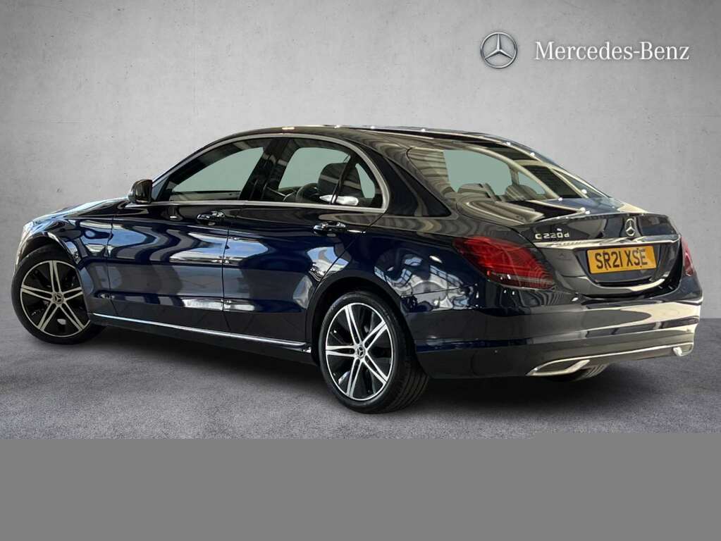 Mercedes-Benz C Class C220d Sport 9G-tronic 2021 Blue